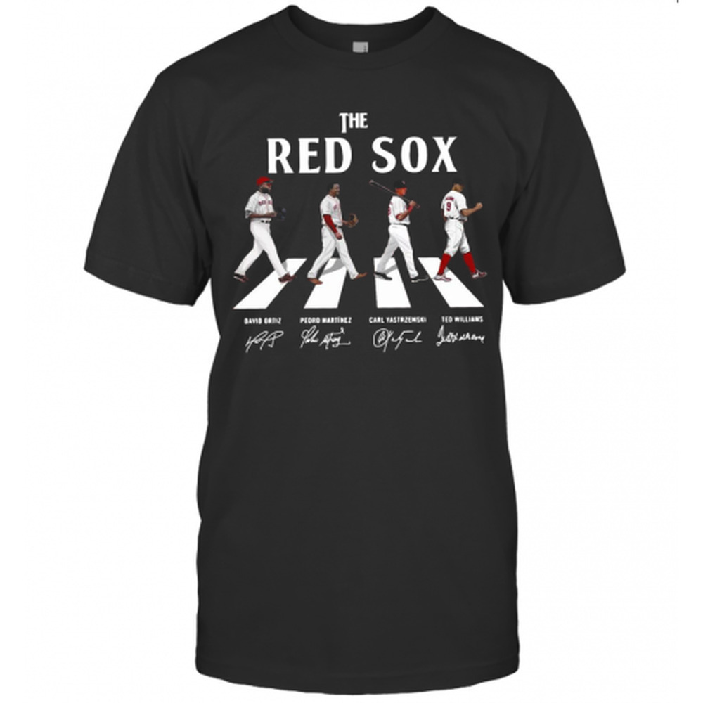 The Red Sox Abbey Road Signatures T-Shirt